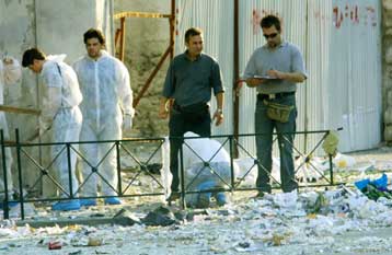 Δείγμα βιολογικού υλικού από την επίθεση στο υπουργείο Απασχόλησης διαθέτει η ΕΛ.ΑΣ.