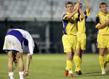 Στενεύει ο δρόμος της πρόκρισης για τις Ελπίδες, έχασαν 1-0 από την Ουκρανία