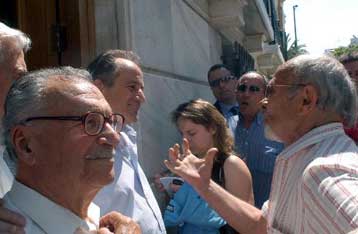 Πορεία διαμαρτυρίας των συνταξιούχων στην Αθήνα