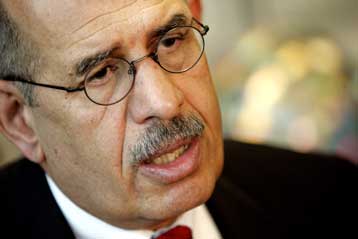 Οι ΗΠΑ αίρουν τις επιφυλάξεις τους απέναντι στον Μοχάμεντ Ελ Μπαραντέι