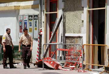 Έκρηξη σημειώθηκε κοντά στο αεροδρόμιο της Σαραγόσα