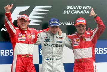 Αυτή τη φορά η τύχη χαμογέλασε στον Ραϊκόνεν και γύρισε την πλάτη στη Renault