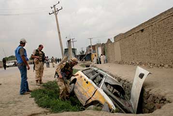 Επίθεση αυτοκτονίας εναντίον Αμερικανών στρατιωτών στην Κανταχάρ του Αφγανιστάν