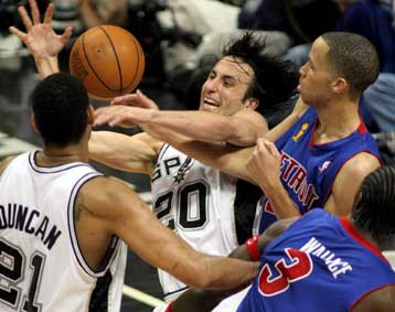 Οι Πίστονς χάλασαν το… πάρτι των Σπερς ισοφαρίζοντας σε 3-3 τους τελικούς του ΝΒΑ