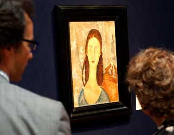 Τιμή-ρεκόρ έπιασε σε δημοπρασία του Christies σπάνιο έργο του Μοντιλιάνι