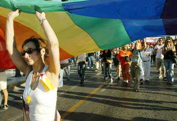 Εκδηλώσεις κατά της ομοφοβίας στο Φεστιβάλ Περηφάνιας Αθήνα 2005