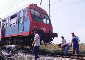 Εκτροχιασμός αμαξοστοιχίας χωρίς θύματα στον Ασπρόπυργο