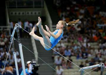 Χάλκινο μετάλλιο για τη Μπισμπίκου στην ενόργανη και 3η θέση για τον Παπαδόπουλο στο καράτε