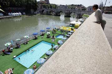 «Πρεμιέρα» καύσωνα στη βόρεια Ιταλία με τον υδράργυρο στα ύψη