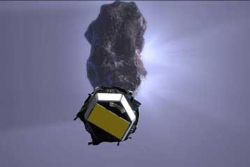 Απελευθερώθηκε το βλήμα που θα πλήξει τον κομήτη Τέμπελ 1