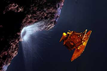 Επιτυχημένη πρόσκρουση του διαστημικού βλήματος στον κομήτη Τέμπελ 1