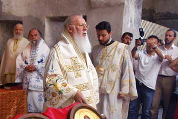 Σεβασμό στους χώρους λατρείας της Ορθοδοξίας ζήτησε ο Οικουμενικός Πατριάρχης