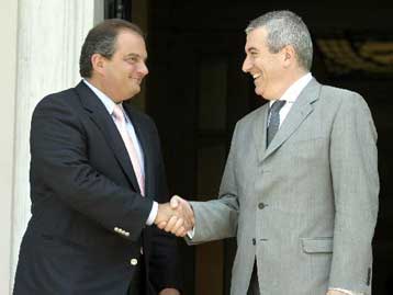 Την ελληνική στήριξη στην ευρωπαϊκή πορεία της Ρουμανίας επαναβεβαιώνει ο Κ.Καραμανλής