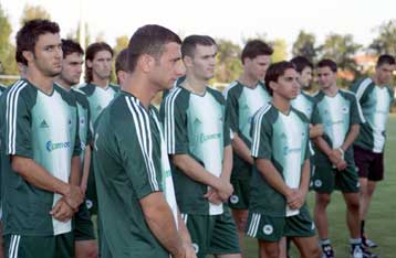 Βαρδινογιάννη απόντος αλλά Σιημητρά παρόντος, η πρώτη προπόνηση του Παναθηναϊκού