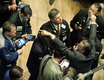 Ανοδικές τάσεις επικράτησαν στη Γουόλ Στριτ τη Δευτέρα