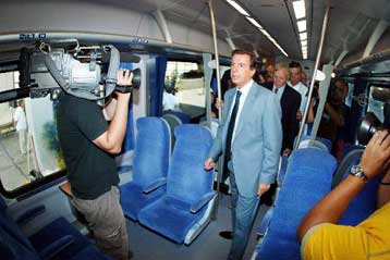 Τη νέα σιδηροδρομική σύνδεση της Θεσσαλονίκης με Πόλη και Σόφια εγκαινίασε ο Μ.Λιάπης