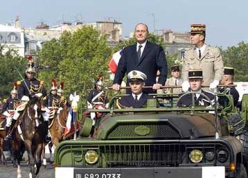 Υπό δρακόντεια μέτρα ασφαλείας η εθνική εορτή της Γαλλίας