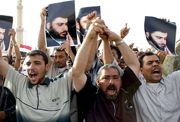 Νόμιμη η αντίσταση των ανταρτών στο Ιράκ, δηλώνει ο σιίτης ηγέτης Μοκτάντα Σαντρ