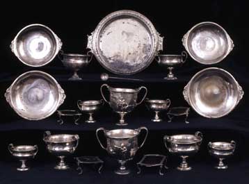 Ασημένιο σερβίτσιο διατηρήθηκε για 2.000 χρόνια στη στάχτη του Βεζούβιου