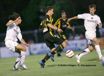 Βαριά «φιλική» ήττα της ΑΕΚ, 4-0 από την Παρί Σεν Ζερμέν