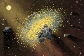 Συντρίμμια από σύγκρουση πλανητών ίσως εντοπίστηκαν σε μακρινό άστρο