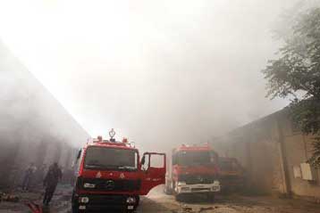Πυρκαγιά ξέσπασε στις εργατικές κατοικίες Παλλήνης