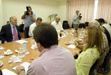 Συνάντηση Παπανδρέου – Γεννηματά για τα προβλήματα της ΕΝΑΕ