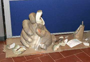 Σημαντική φθορά υπέστη άγαλμα του Ποσειδώνα στη Φλωρεντία