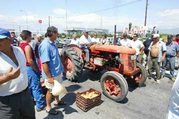 Λύνουν τα μπλόκα οι ροδακινοπαραγωγοί της Πέλλας – Συνάντηση με Κοντό την Τετάρτη
