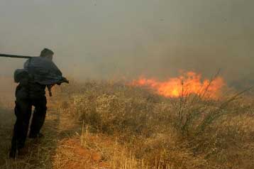 Κατασβέστηκε πυρκαγιά που ξέσπασε την Παρασκευή στο νομό Κοζάνης