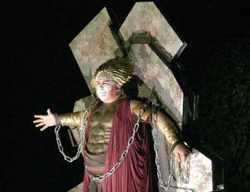 Ο «Προμηθέας Δεσμώτης» του Αισχύλου στο αρχαίο θέατρο της Επιδαύρου