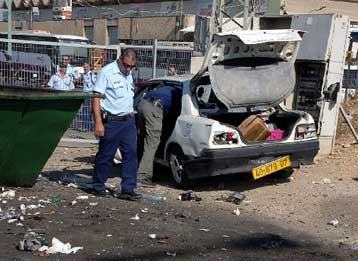 Τραυματισμοί Ισραηλινών από επίθεση βομβιστή καμικάζι στην πόλη Μπερσεμπά