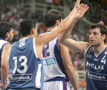 Δεύτερη εντυπωσιακή νίκη της εθνικής μπάσκετ, 91-72 την Σερβία-Μαυροβούνιο