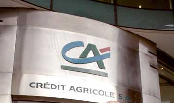 Εκτίναξη των καθαρών κερδών της Credit Agricole στο δεύτερο τρίμηνο