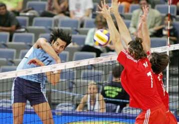 Έκτη στο Eurovolley 2005 η εθνική ανδρών, 3-1 σετ επί της Τσεχίας με ήττα της Γαλλίας