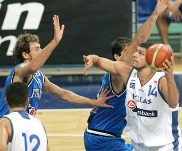 Την πρωτιά στο «Ακρόπολις» πήρε η εθνική ανδρών μετά το 82-76 επί της Ιταλίας