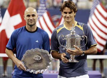 Ο Φέντερερ κατάκτησε το US Open νικώντας 3-1 τον Αγκασι-Ισοφάρισε Έφενμπεργκ, Μπέκερ