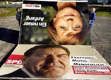 Μόνο με Σρέντερ καγκελάριο συμμετέχει στην κυβέρνηση το SPD