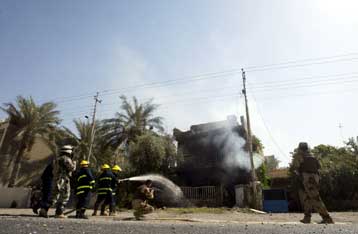 Εννέα νεκροί σε μπαράζ επιθέσεων των Ιρακινών ανταρτών σε Βαγδάτη και Μπακούμπα