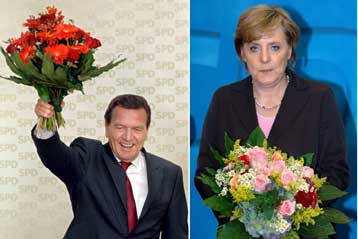 Συμφώνησαν ότι… διαφωνούν Σρέντερ και Μέρκελ για την εντολή σχηματισμού κυβέρνησης