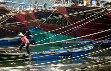 Αντιμέτωπο με την οργή του τυφώνα Ντάμρεϊ το νησί Χαϊνάν στη νότιο Κίνα