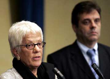 «Επιτέλους έχουμε αμοιβαία συνεργασία με τη Σερβία» δηλώνει η Κάρλα ντελ Πόντε