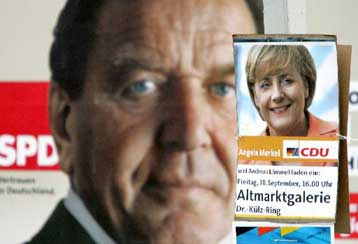 Πλεονέκτημα στις διαπραγματεύσεις αναζητούν Σρέντερ και Μέρκελ στην ψήφο της Δρέσδης