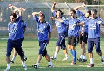 Με το μυαλό στη Δανία η συγκέντρωση της εθνικής