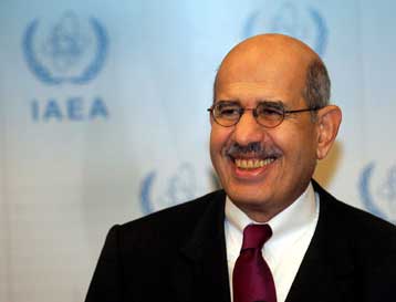 Το Νόμπελ Ειρήνης ενισχύει την αποφασιστικότητά μας, δηλώνει ο Ελ Μπαραντέι