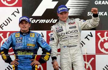 Ο Ραϊκόνεν πρώτος στο Grand Prix της Ιαπωνίας