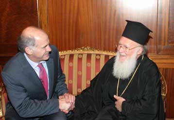 Το Οικουμενικό Πατριαρχείο επισκέφθηκε επιτροπή του Ευρωπαϊκού Σοσιαλιστικού Κόμματος