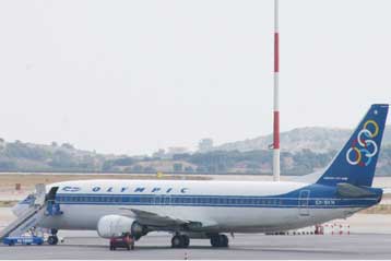 Ρωγμή στο τζάμι πιλοτηρίου αεροσκάφους των Ολυμπιακών Αερογραμμών