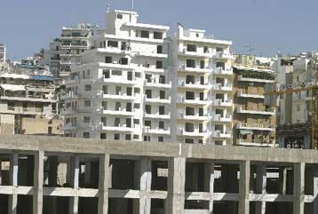 Αύξηση 2,8% στην οικοδομική δραστηριότητα στο επτάμηνο