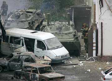 Νέα επεισόδια με έναν νεκρό στην πόλη Ναλτσίκ του Καυκάσου